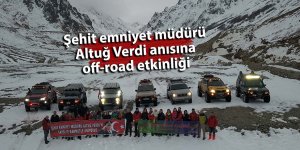 Şehit emniyet müdürü Altuğ Verdi anısına off-road etkinliği