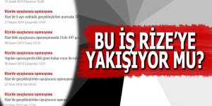 Bu iş Rize'ye yakışıyor mu?