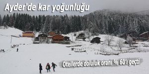 Ayder'deki tesislerde yılbaşı öncesi yoğunluk yaşanıyor