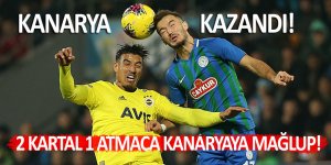 2 kartal 1 atmaca kanaryaya mağlup!