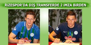 Rizespor, Milan Skoda ve Denys Harmash'la sözleşme imzaladı