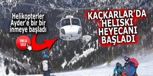 Kaçkarlar’da Heliski heyecanı başlıyor