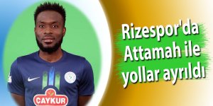 Rizespor'da Attamah ile yollar ayrıldı