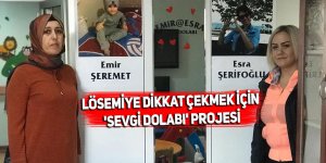 Lösemiye dikkat çekmek için 'Sevgi Dolabı' kuruldu