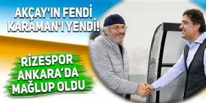 Akçay'ın fendi Karaman'ı yendi!