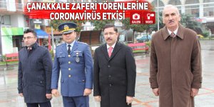 Çanakkale Zaferi törenlerine coronavirüs etkisi