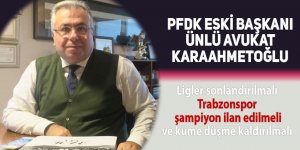 Ünlü avukat Trabzonspor'u şampiyon ilan etti!