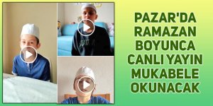 Pazar'da Ramazan boyunca canlı yayın mukabele okunacak