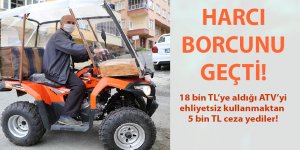 Ehliyetsiz ATV kullanmaktan 5 bin TL ceza yediler!