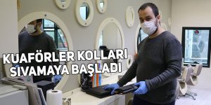 Kuaförler kolları sıvamaya başladı