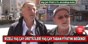 Rizeli yaş çay üreticileri yaş çay taban fiyatını değerlendirdi