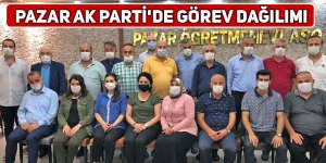 Pazar AK Parti'de görev dağılımı