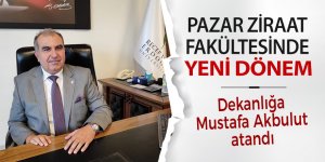 Pazar Ziraat Fakültesi'nde yeni dönem