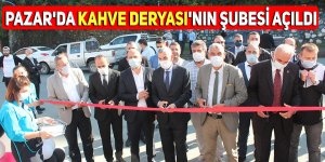 Pazar'da Kahve Deryası'nın şubesi açıldı