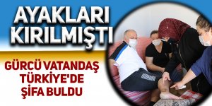 Gürcü vatandaş Türkiye'de şifa buldu