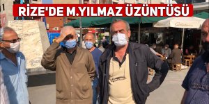 Rize'de Mesut Yılmaz üzüntüsü