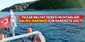 Melyat Deresi muhtarları balıkçı barınağı için harekete geçti