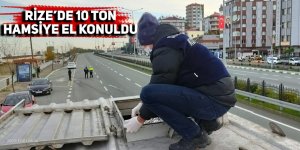 Rize’de 10 ton hamsiye el konuldu