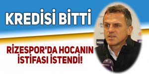 Rizespor'da hocanın istifası istendi!