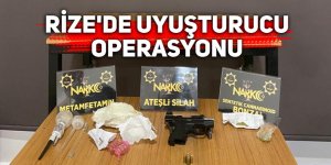 Rize'de uyuşturucu operasyonu: 1 kişi tutuklandı