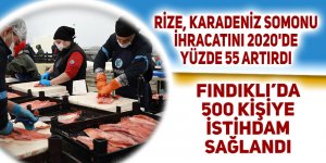 Rize, Karadeniz somonu ihracatını 2020'de yüzde 55 artırdı