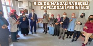 Rize'de 'Mandalina reçeli' raflardaki yerini aldı