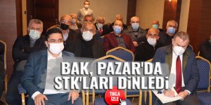 Bak, Pazar'da STK'ları dinledi