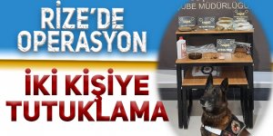 Rize'de uyuşturucu operasyonu