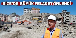 RİZE'DE SON YIKIM