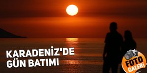 Karadeniz'de gün batımı