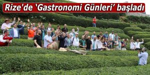 Rize'de "Gastronomi Günleri" başladı