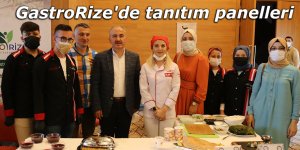 GastroRize'de tanıtım panelleri