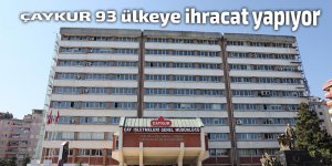 ÇAYKUR 93 ülkeye ihracat yapıyor