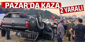 Pazar'da kaza: 2 yaralı