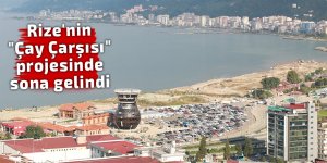 Rize'nin "Çay Çarşısı" projesinde sona gelindi