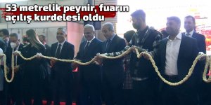 Rize plakası, fuarın açılış kurdelesi oldu