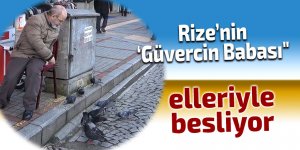 Rize’nin ‘Güvercin Babası"