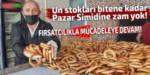 Un stokları bitene kadar Pazar Simidine zam yok!