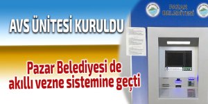 Pazar Belediyesi de akıllı vezne sistemine geçti