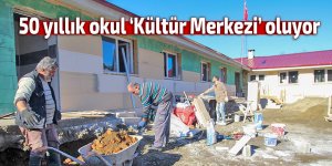 50 yıllık okul ‘Kültür Merkezi’ olacak