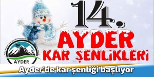 Ayder'de kar şenliği başlıyor