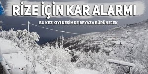 D. Karadeniz illeri için yoğun kar uyarısı