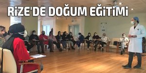 Rize'de doğum eğitimi