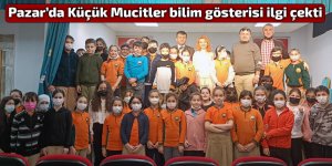 Küçük mucitler bilim gösterisi ilgi çekti