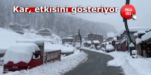 Kar etkisini gösteriyor