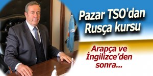 Pazar TSO'dan Rusça kursu