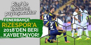 Fenerbahçe, Rizespor’a 2018’den beri kaybetmiyor