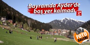 Bayramda Ayder'de boş yer kalmadı