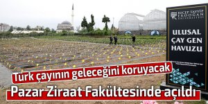 Pazar Ziraat Fakültesinde açıldı