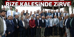 Rize Kalesinde zirve